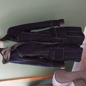 COPY - Suede and Faux Fur jacket